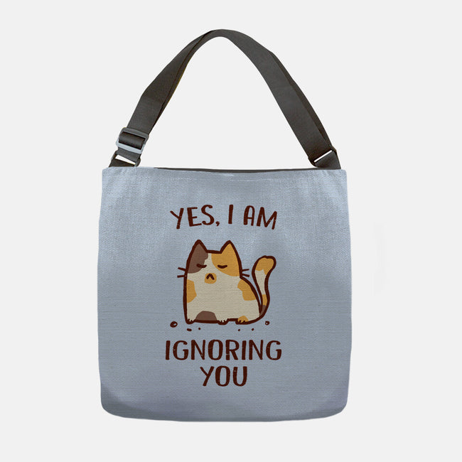 I Am Ignoring You-None-Adjustable Tote-Bag-kg07
