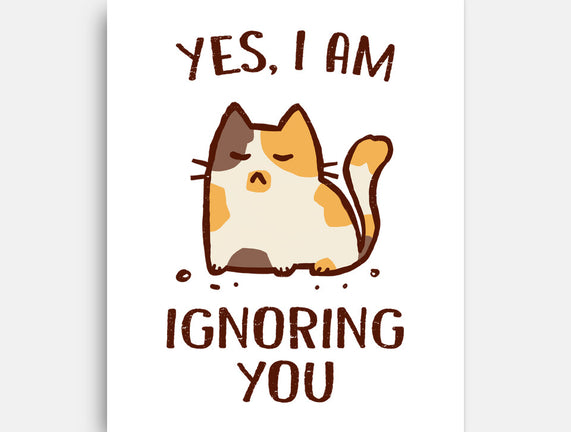 I Am Ignoring You