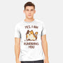 I Am Ignoring You-Mens-Heavyweight-Tee-kg07
