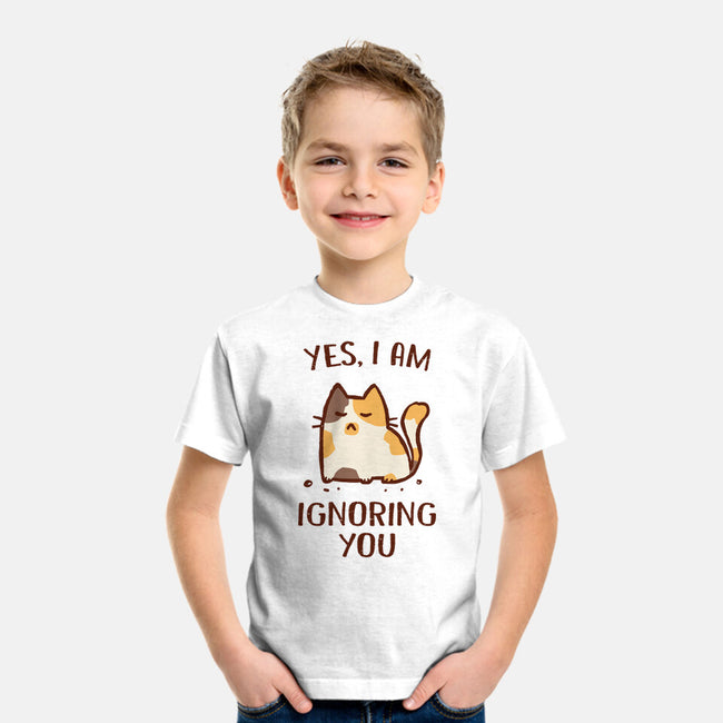 I Am Ignoring You-Youth-Basic-Tee-kg07