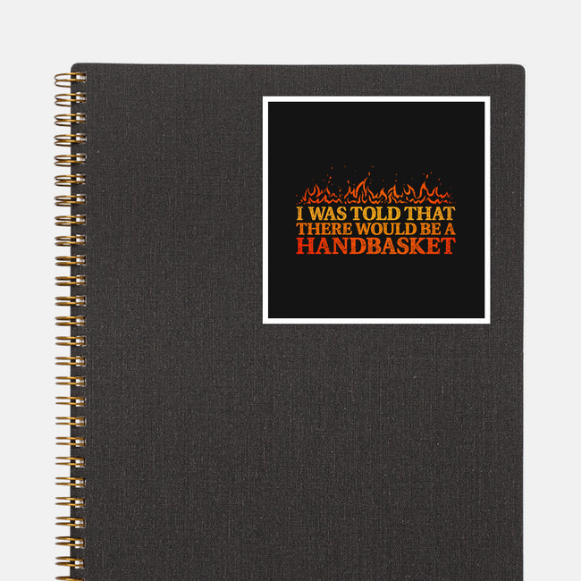 Hell In A Handbasket-None-Glossy-Sticker-kg07