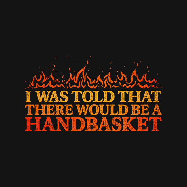 Hell In A Handbasket-Womens-V-Neck-Tee-kg07