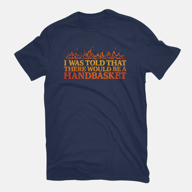 Hell In A Handbasket-Womens-Fitted-Tee-kg07