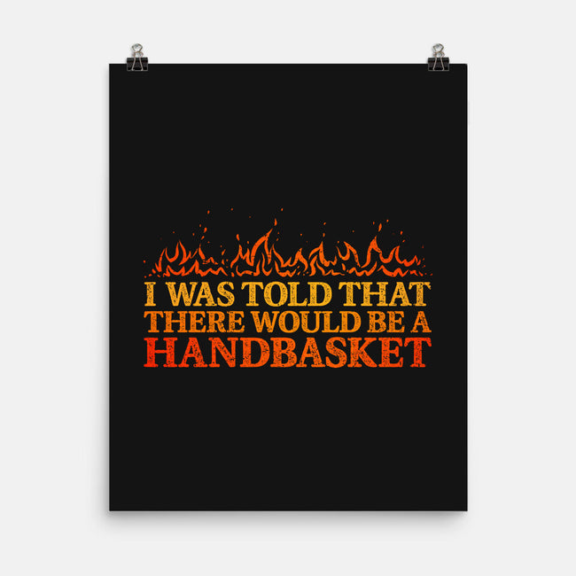 Hell In A Handbasket-None-Matte-Poster-kg07