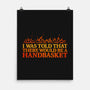 Hell In A Handbasket-None-Matte-Poster-kg07