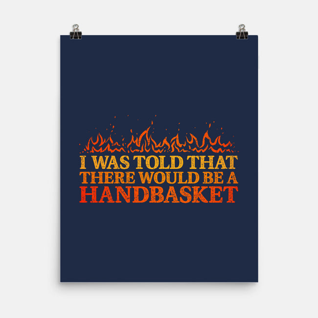 Hell In A Handbasket-None-Matte-Poster-kg07
