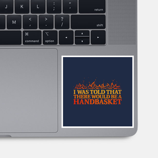 Hell In A Handbasket-None-Glossy-Sticker-kg07