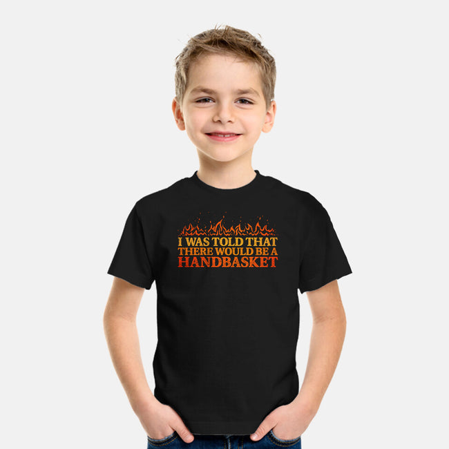 Hell In A Handbasket-Youth-Basic-Tee-kg07