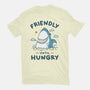 Friendly Until Hungry-Mens-Basic-Tee-XYZ Studio