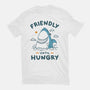 Friendly Until Hungry-Mens-Basic-Tee-XYZ Studio