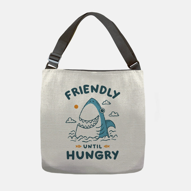 Friendly Until Hungry-None-Adjustable Tote-Bag-XYZ Studio