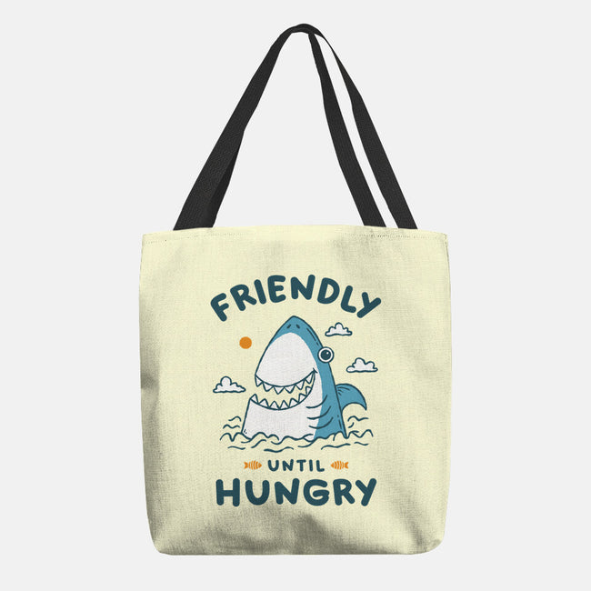 Friendly Until Hungry-None-Basic Tote-Bag-XYZ Studio