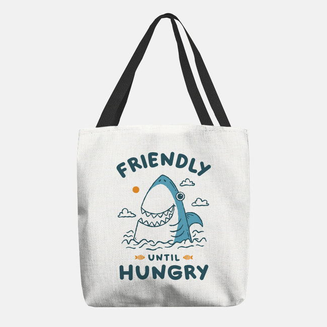 Friendly Until Hungry-None-Basic Tote-Bag-XYZ Studio
