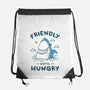 Friendly Until Hungry-None-Drawstring-Bag-XYZ Studio