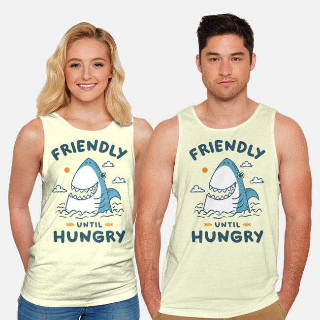Friendly Until Hungry-Unisex-Basic-Tank-XYZ Studio