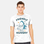Friendly Until Hungry-Mens-Heavyweight-Tee-XYZ Studio