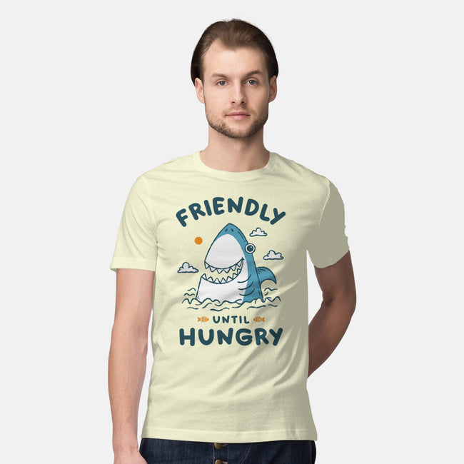 Friendly Until Hungry-Mens-Premium-Tee-XYZ Studio