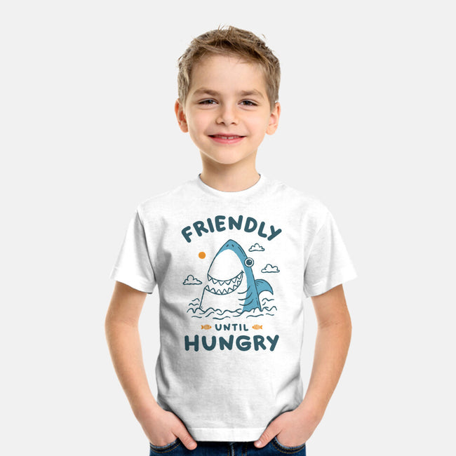 Friendly Until Hungry-Youth-Basic-Tee-XYZ Studio