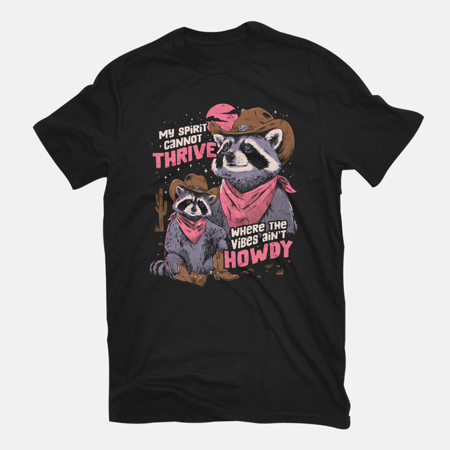 Howdy Vibes-Mens-Basic-Tee-eduely