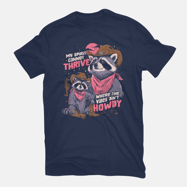 Howdy Vibes-Mens-Basic-Tee-eduely