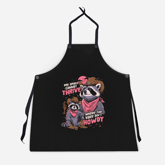 Howdy Vibes-Unisex-Kitchen-Apron-eduely