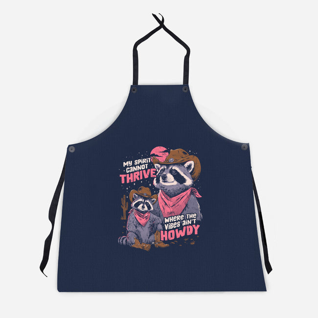 Howdy Vibes-Unisex-Kitchen-Apron-eduely