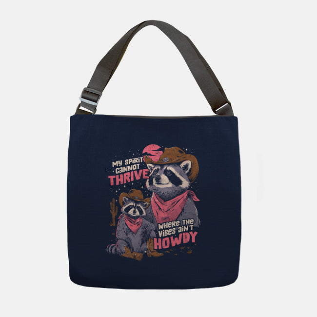 Howdy Vibes-None-Adjustable Tote-Bag-eduely