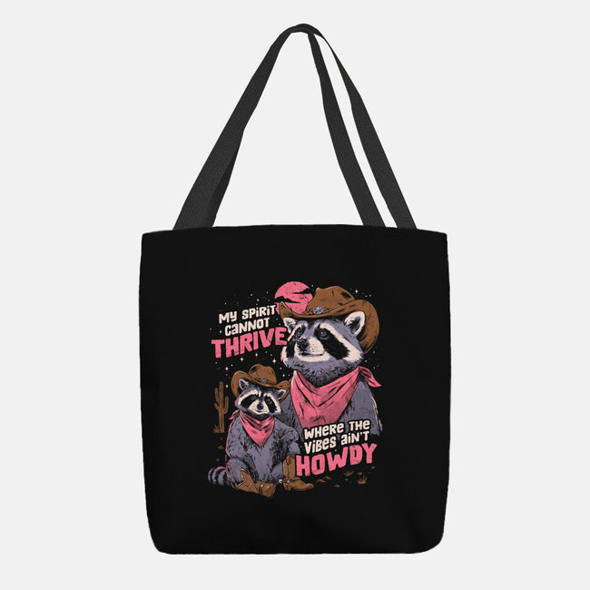Howdy Vibes-None-Basic Tote-Bag-eduely