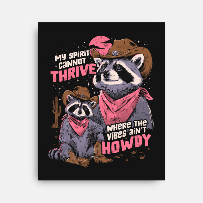 Howdy Vibes-None-Stretched-Canvas-eduely