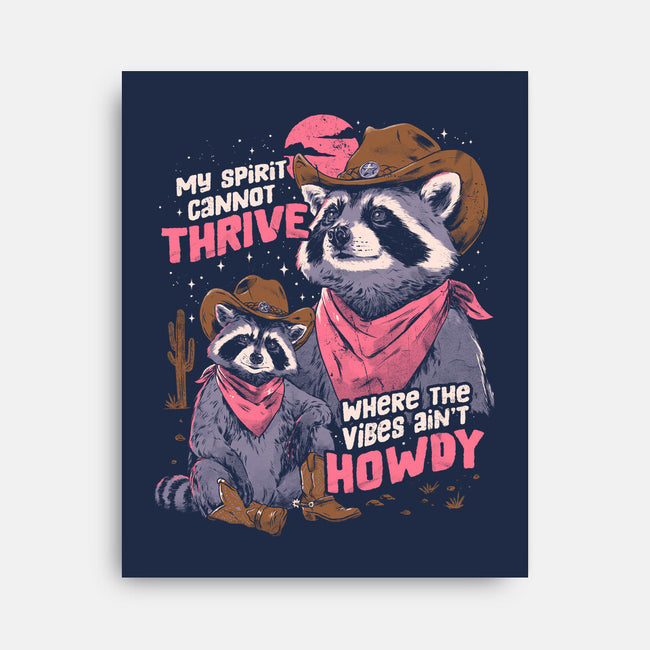 Howdy Vibes-None-Stretched-Canvas-eduely