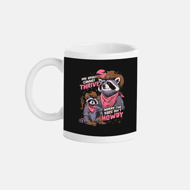 Howdy Vibes-None-Mug-Drinkware-eduely