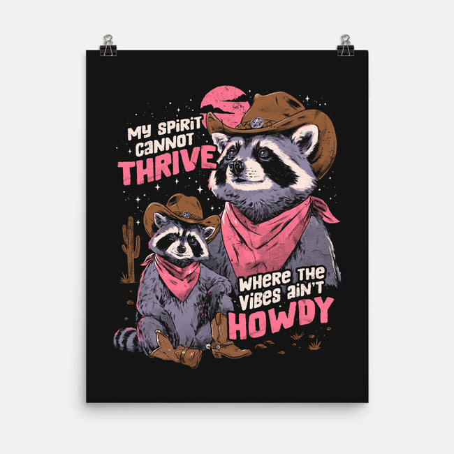 Howdy Vibes-None-Matte-Poster-eduely