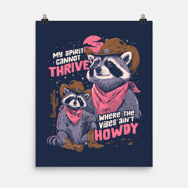Howdy Vibes-None-Matte-Poster-eduely