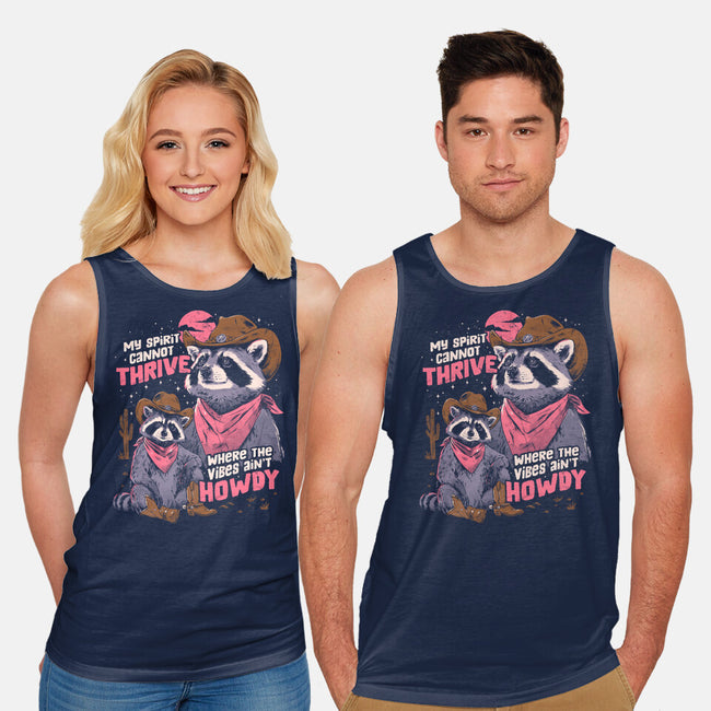 Howdy Vibes-Unisex-Basic-Tank-eduely