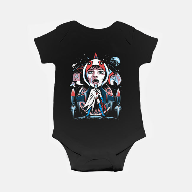 The Warriors Of The Planets-Baby-Basic-Onesie-zascanauta