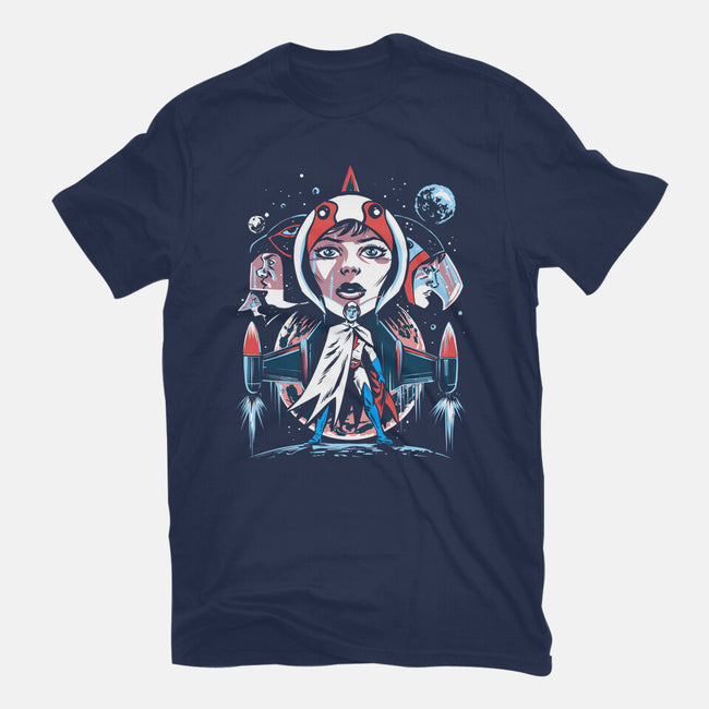 The Warriors Of The Planets-Mens-Heavyweight-Tee-zascanauta