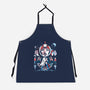 The Warriors Of The Planets-Unisex-Kitchen-Apron-zascanauta