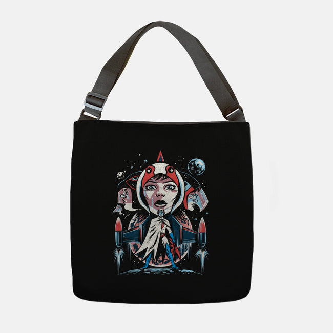The Warriors Of The Planets-None-Adjustable Tote-Bag-zascanauta