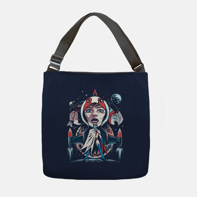 The Warriors Of The Planets-None-Adjustable Tote-Bag-zascanauta