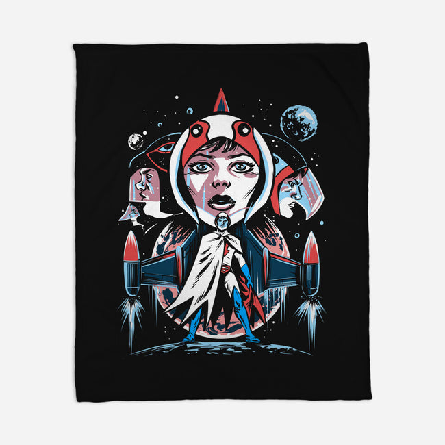 The Warriors Of The Planets-None-Fleece-Blanket-zascanauta