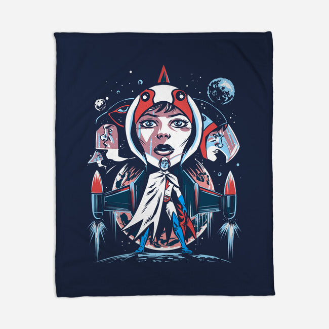 The Warriors Of The Planets-None-Fleece-Blanket-zascanauta