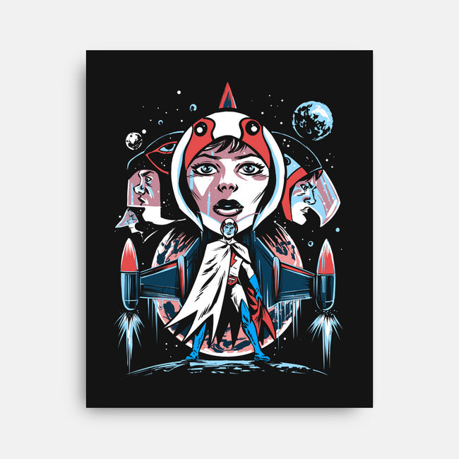 The Warriors Of The Planets-None-Stretched-Canvas-zascanauta