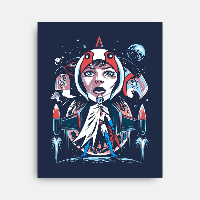 The Warriors Of The Planets-None-Stretched-Canvas-zascanauta