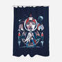 The Warriors Of The Planets-None-Polyester-Shower Curtain-zascanauta