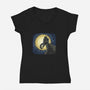 A Little Rest-Womens-V-Neck-Tee-nickzzarto