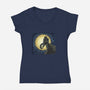 A Little Rest-Womens-V-Neck-Tee-nickzzarto