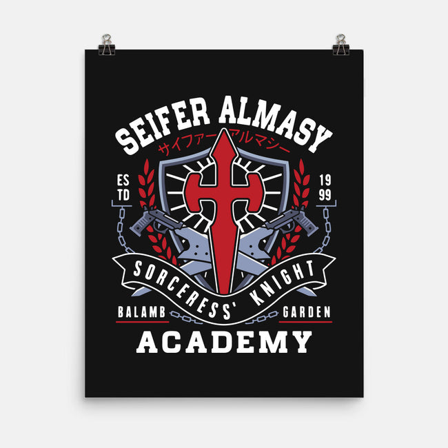 Seifer Almasy Academy Emblem-None-Matte-Poster-LAGELANTEE