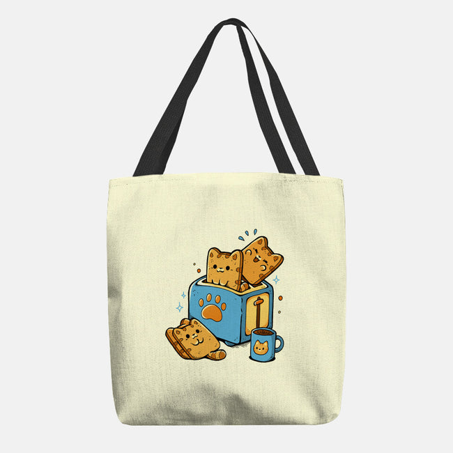Kittoast-None-Basic Tote-Bag-Vallina84