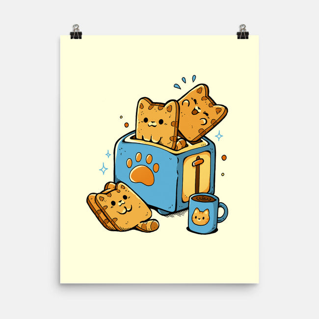 Kittoast-None-Matte-Poster-Vallina84