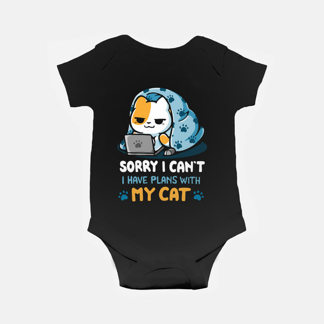I Have Plans With My Cat-Baby-Basic-Onesie-Vallina84